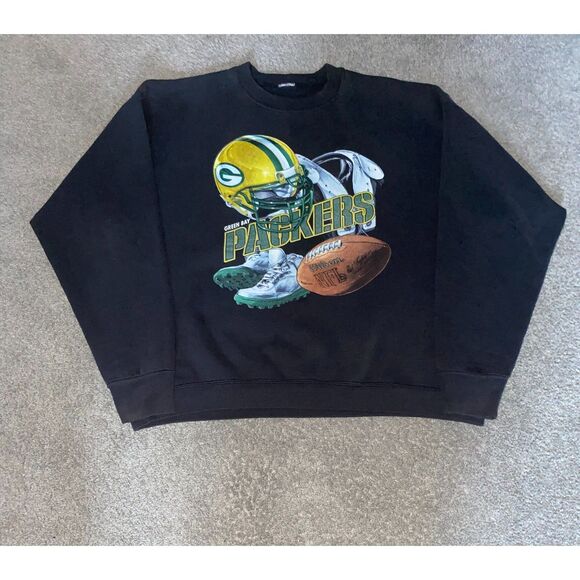 Vintage Green Bay Packers Sweatshirt - Picture 1 of 7